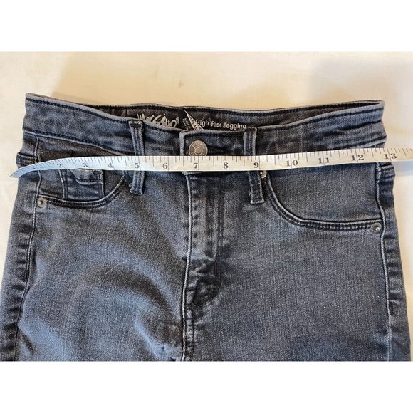 Mossimo Womens Jeans High Rise Jegging Power Stretch Mid Rise Black Size 4/27R - Picture 3 of 10